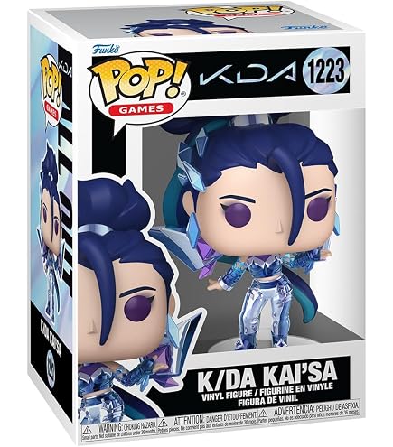 Amazon.com: Funko Pop! Games: League of Legends - K/DA Akali